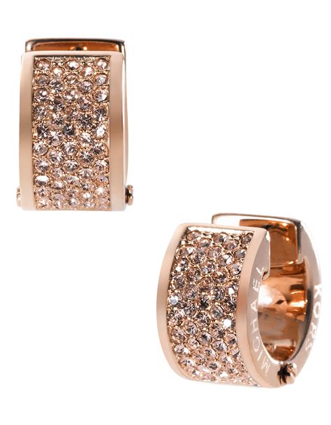 michael kors ohrringe rose|michael kors earrings.